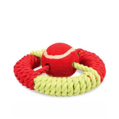 Pet Brands Marine Captions Wheel Rope Dog Toy